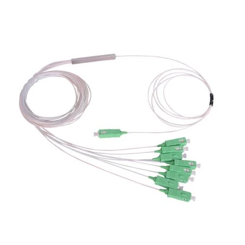 Divisor do PLC da fibra óptica 1x8