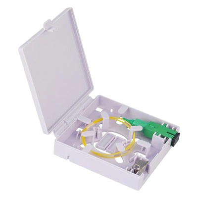 Placa frontal de fibra óptica